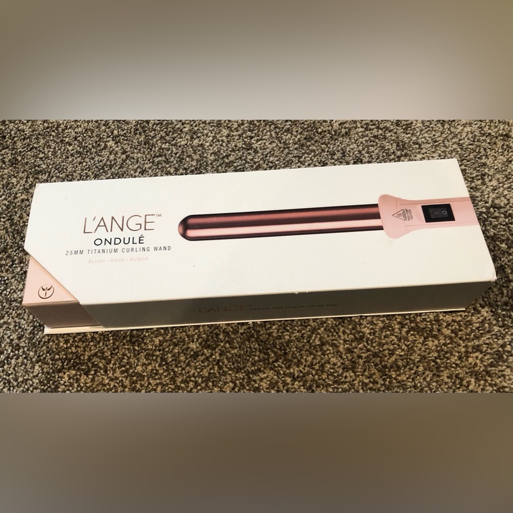 L’ange titanium curling wand
